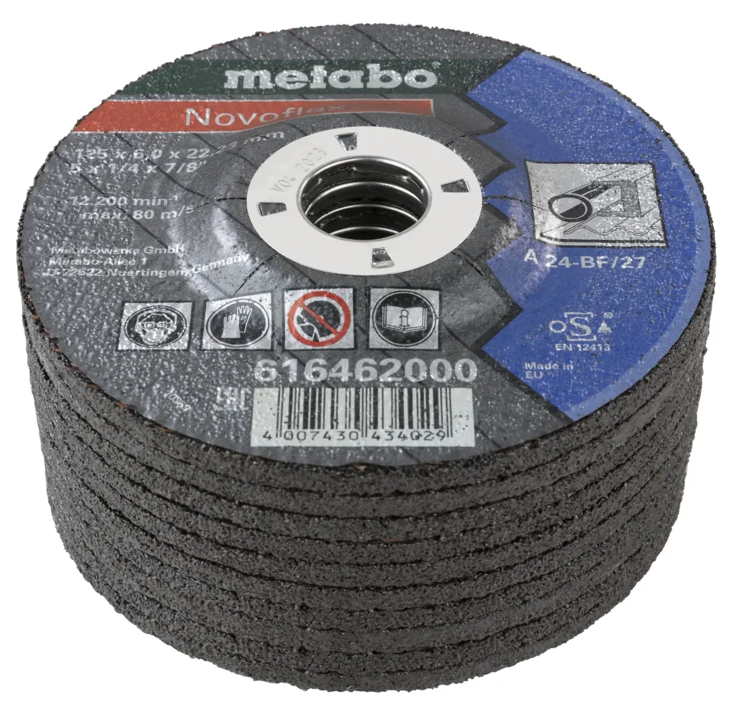 Schruppscheibe "Novoflex" 125 x 6,0 x 22,23 mm, 10 Stück
