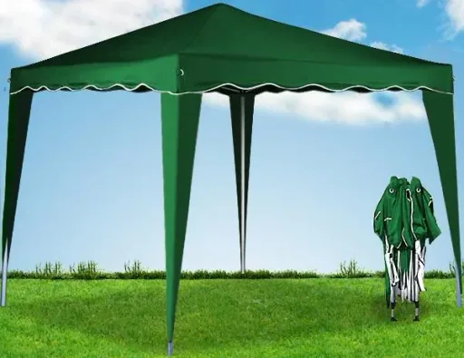 Faltpavillon. Partyzelt Capri - Popup grün 3x3m