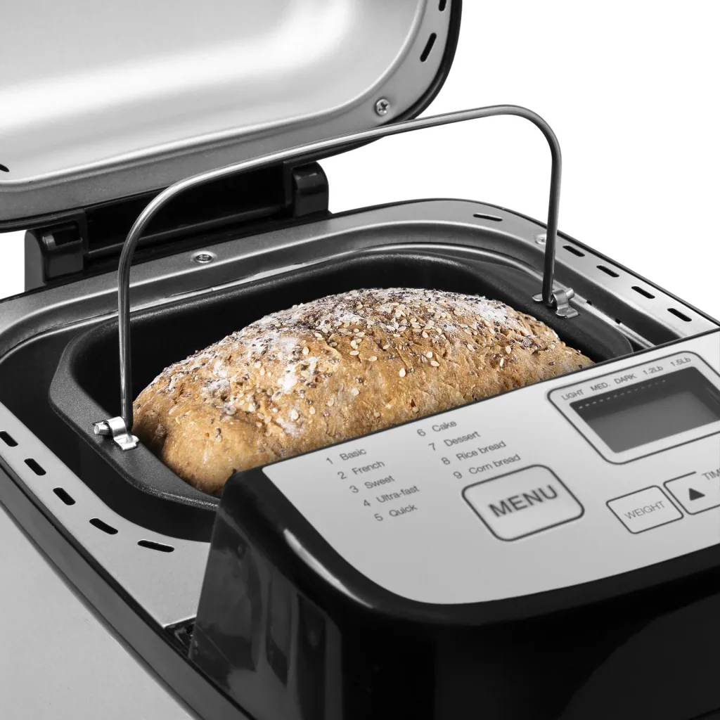 Edelstahl Brotbackautomat 500 Watt - ca. 500/ 700 g Brot - Princess 152008