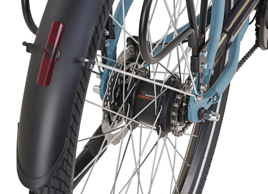 City-Bike GENIESSER 20.BTC.10, 28", 7 Gang, Farbe blau-matt