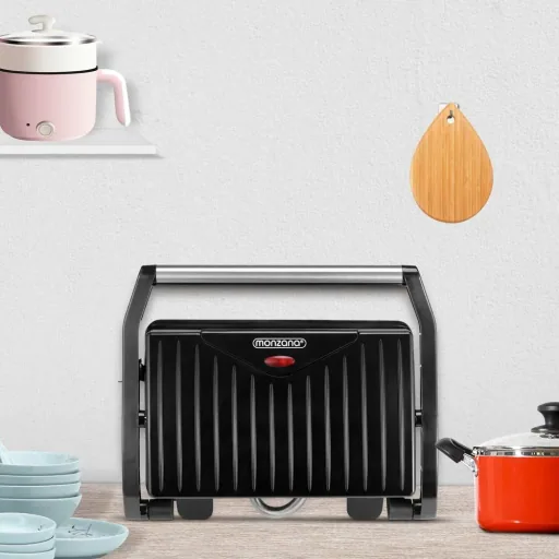 Kontaktgrill schwarz 750W