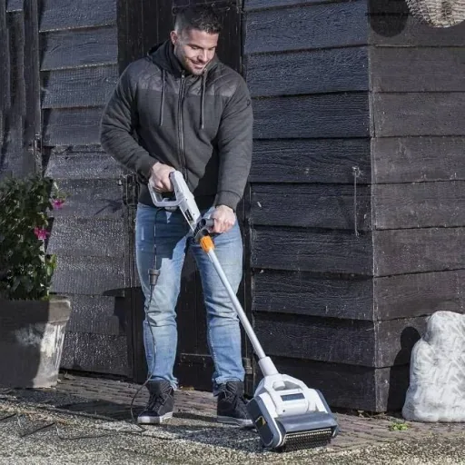 MAXXBRUSH MULTI-REINBÜRSTE 1020W / 800 - 1300 U/min Bürste: 26 x Ø 12 cm Teleskopgriff: 139 - 155 cm