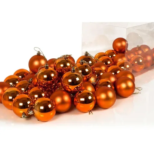Weihnachtskugeln 54 Stück - Kupfer - Durchmesser 6cm