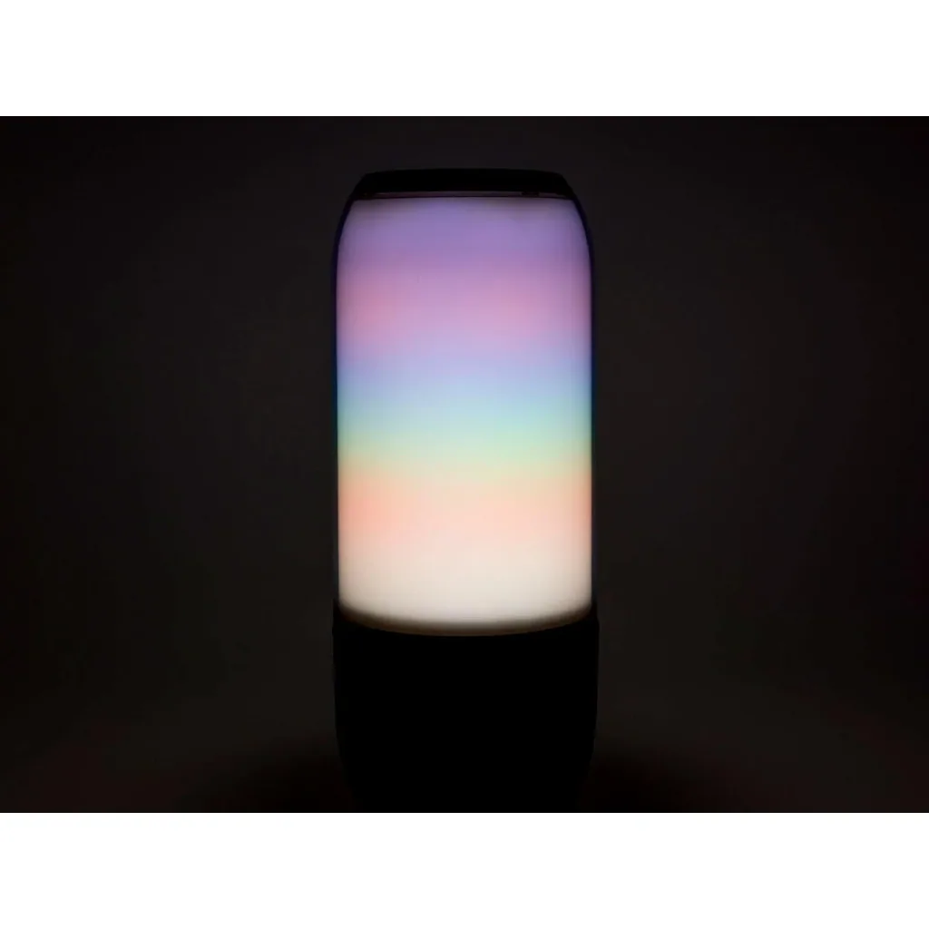 VT-7456 Bluetooth-Lautsprecher mit RGB-Beleuchtung - 2x 3Watt - schwarz