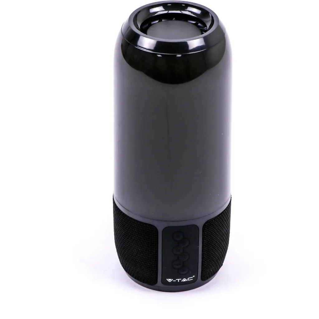 VT-7456 Bluetooth-Lautsprecher mit RGB-Beleuchtung - 2x 3Watt - schwarz