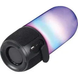 VT-7456 Bluetooth-Lautsprecher mit RGB-Beleuchtung - 2x 3Watt - schwarz