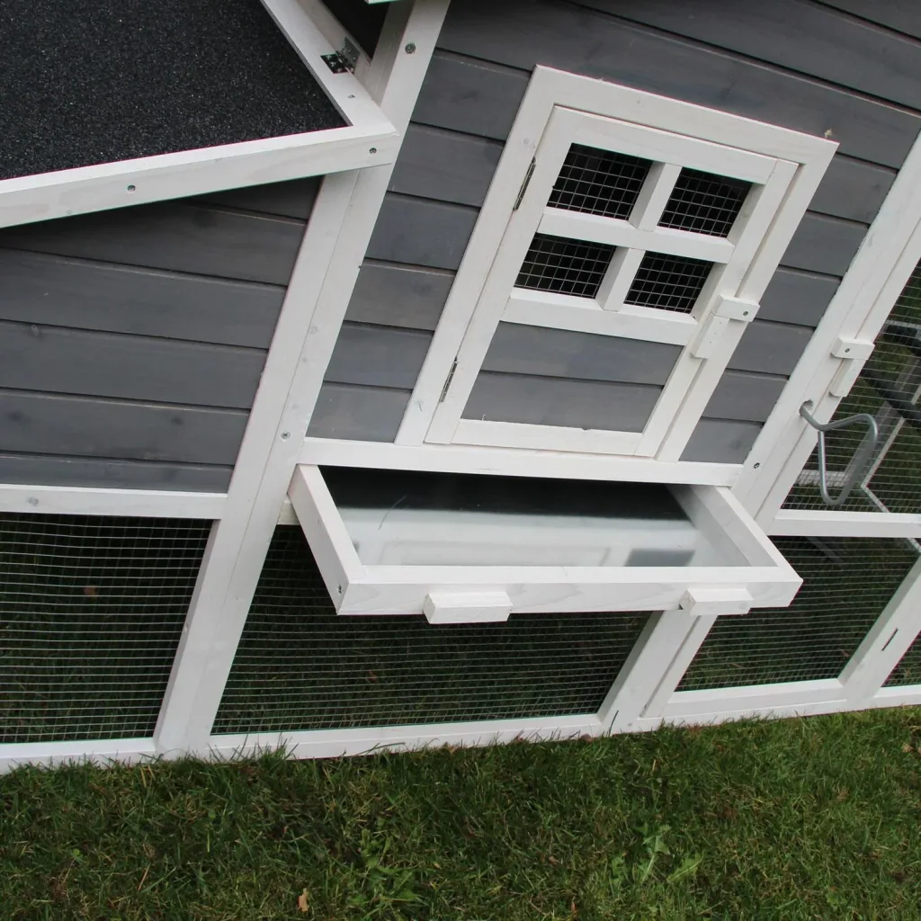Hühnerstall Wilma, 199 x 70,4 x 116 cm