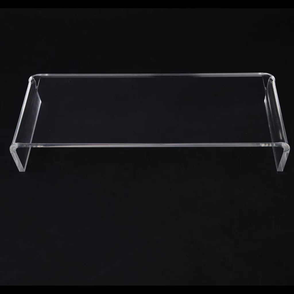 Bildschirmständer Monitorständer aus Acrylglas Standfuß für TFT/LCD-Monitore