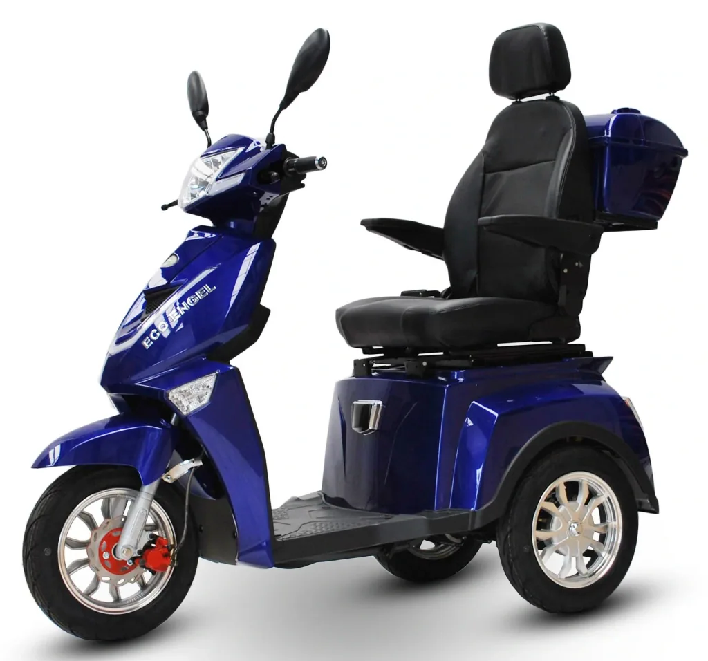 Elektromobil blau - 25 km/h - 1000 Watt - Seniorenmobil