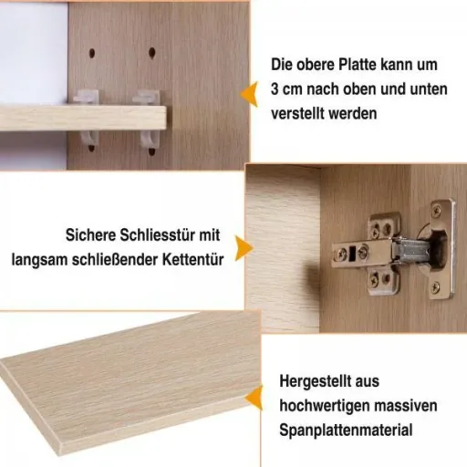 Badschrank mit Spiegel