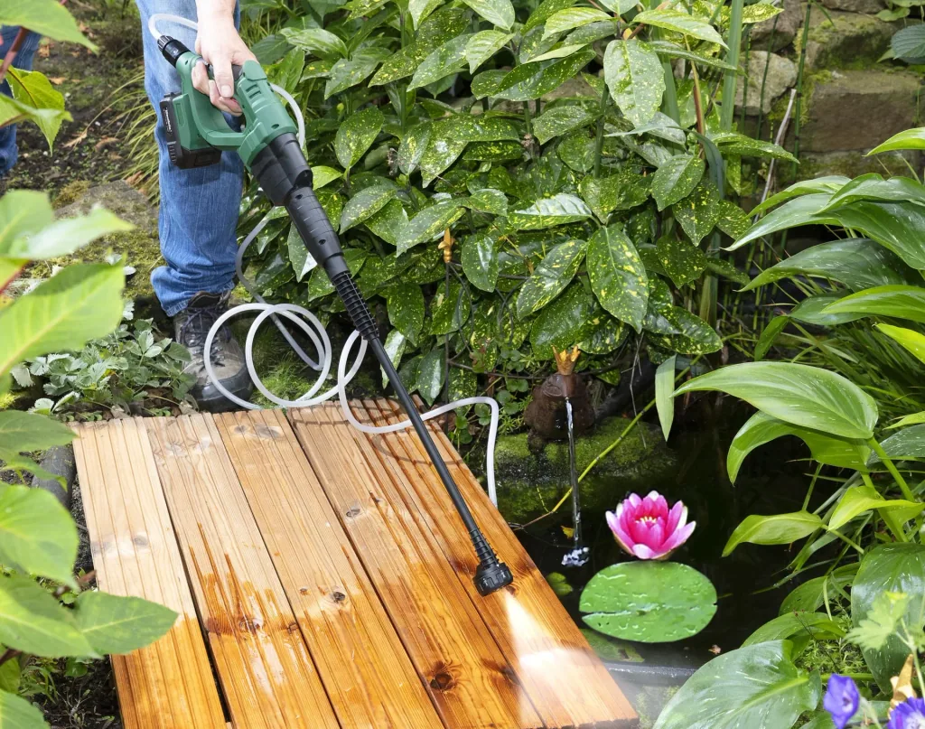 Hochdruckreiniger "Jet Nexx 2", 18 V Li-Ion, inklusive 18 Volt Li - Ion Akku 1,5 Ah und Ladegerät 2,4 A