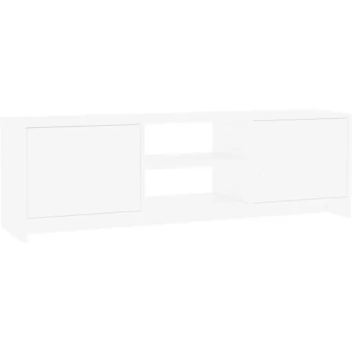 TV-Schrank 120x30x37,5 cm Spanplatte weiß
