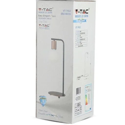 VT-7412 Tischlampe - E27 - Bronze