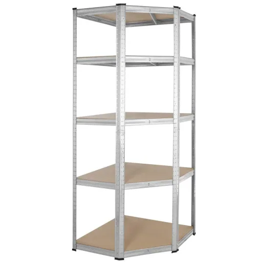 3-In-1 Regaleinheit - Eckschrank - verzinkt - 875kg