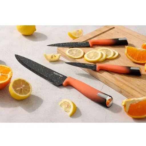 Küchenmesserset -mit Standard- 8-teilig -Orange