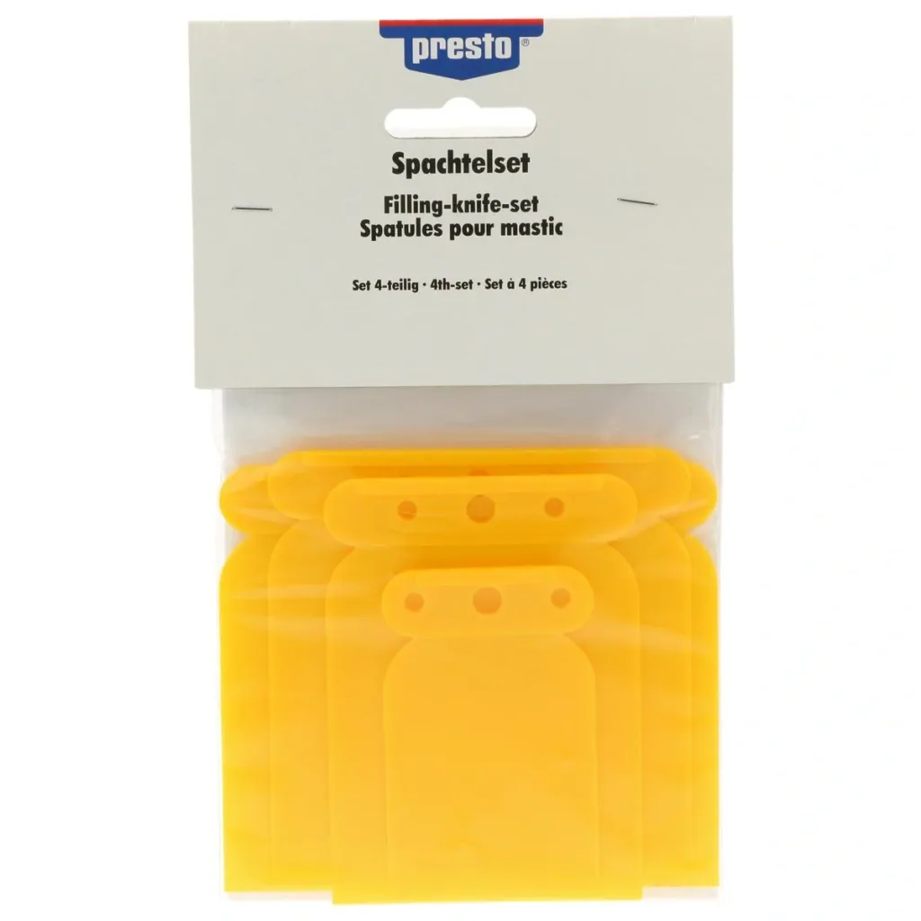 Kunststoffspachtel-Set, 4-teilig