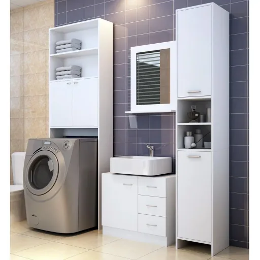 Schrank für Waschbecken - Kabinett 63x54x30