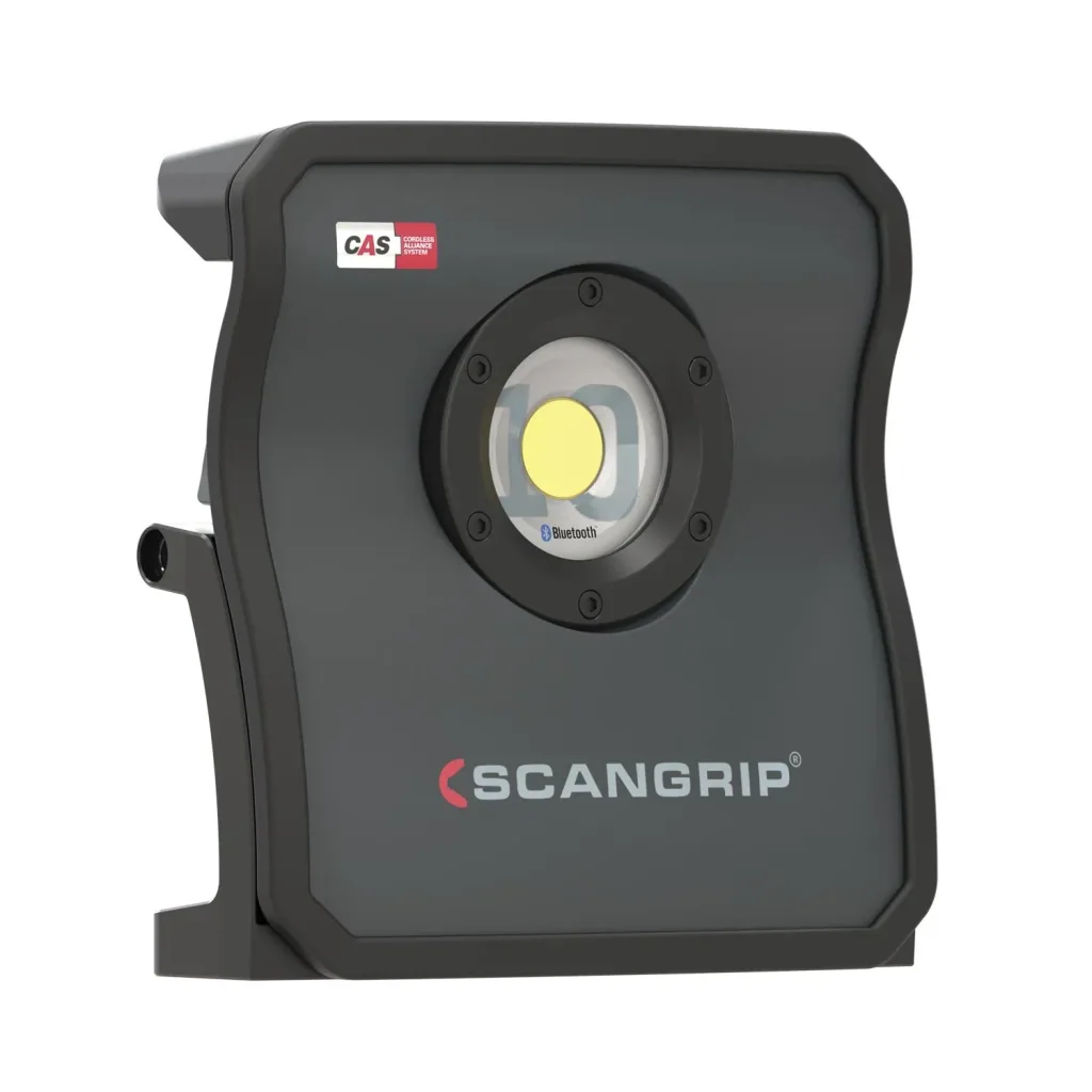 Handflutlichtstrahler NOVA 10 CAS + 18V 5,2Ah Akku + SC30 Ladegerät + abnehmbarem Diffuser L