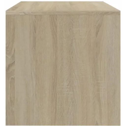 TV-Schrank 120x40x40 cm weiß und Sonoma-Eiche