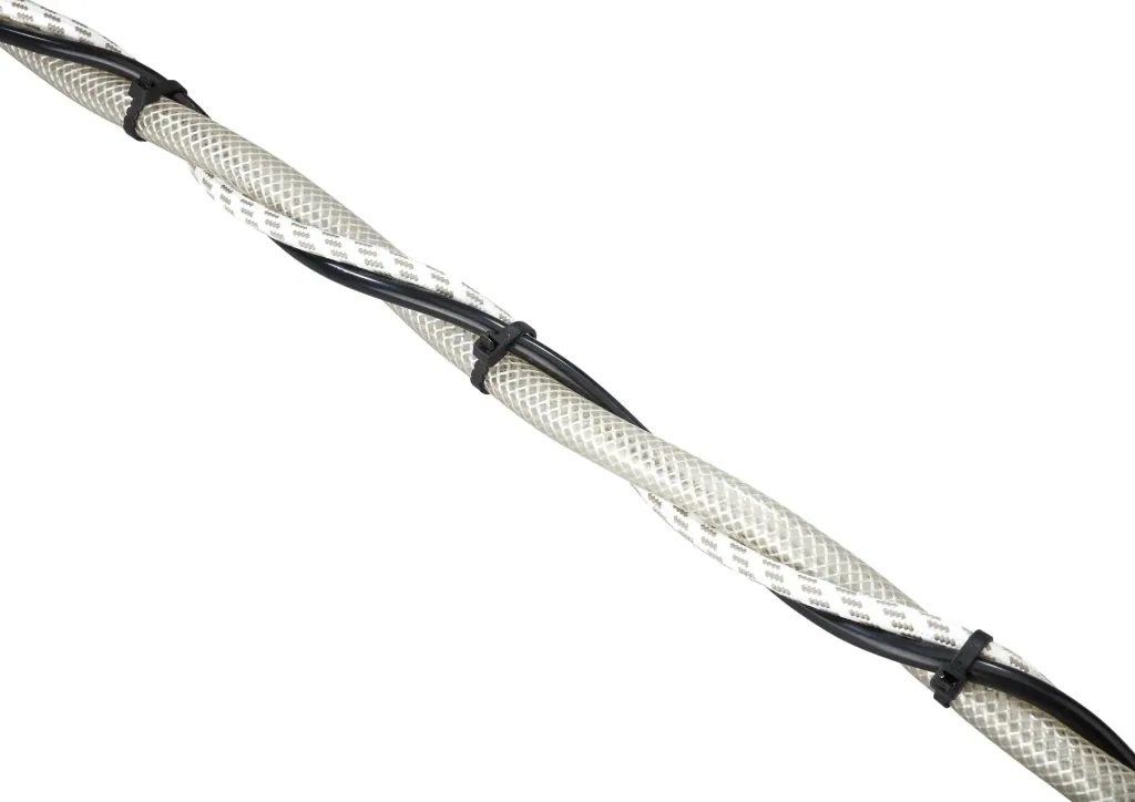Kabelbinder zum Abdrehen "Twist Cable Ties", Schwarz 102 x 2,8 mm
