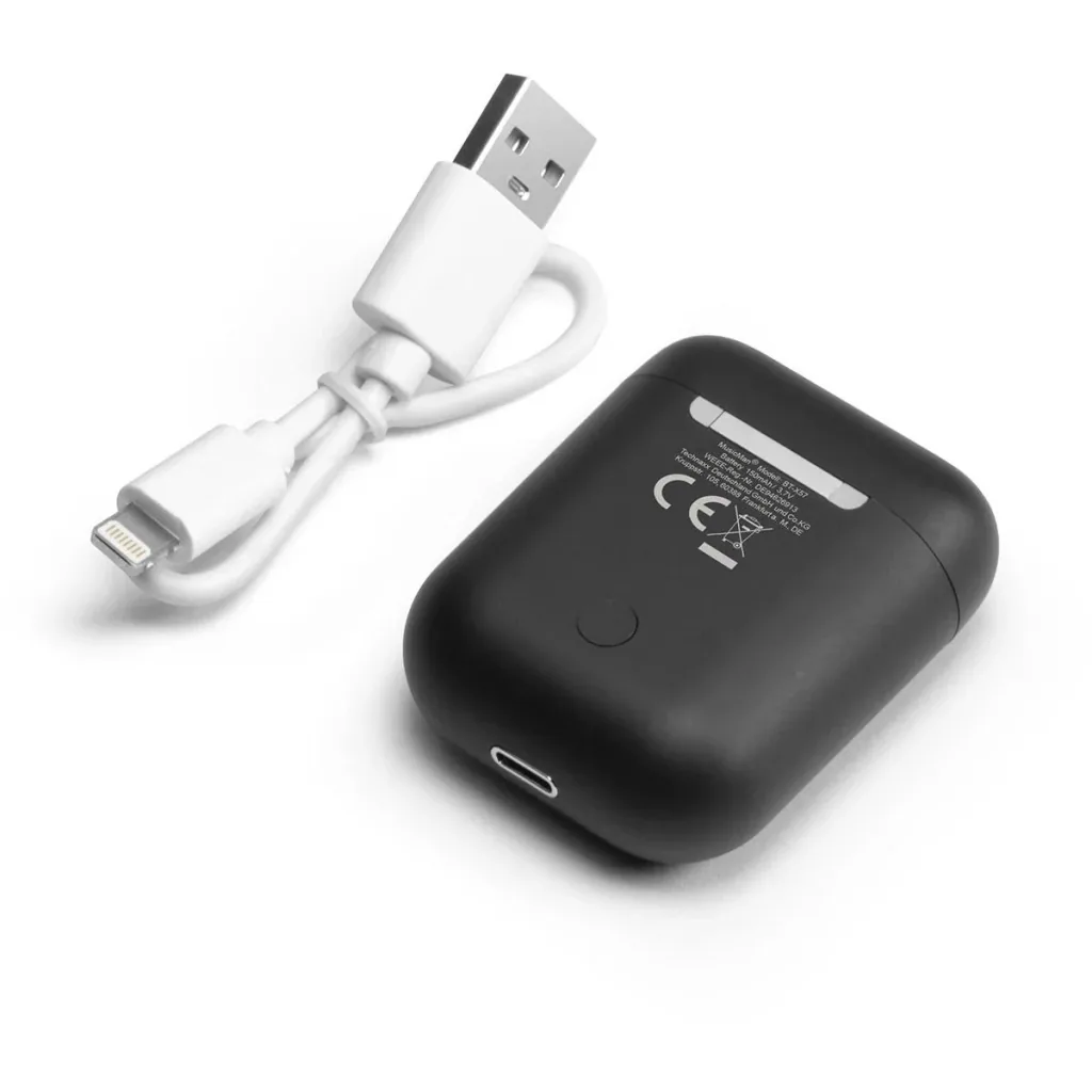 Kabellose Stereo-In-Ear-Kopfhörer schwarz