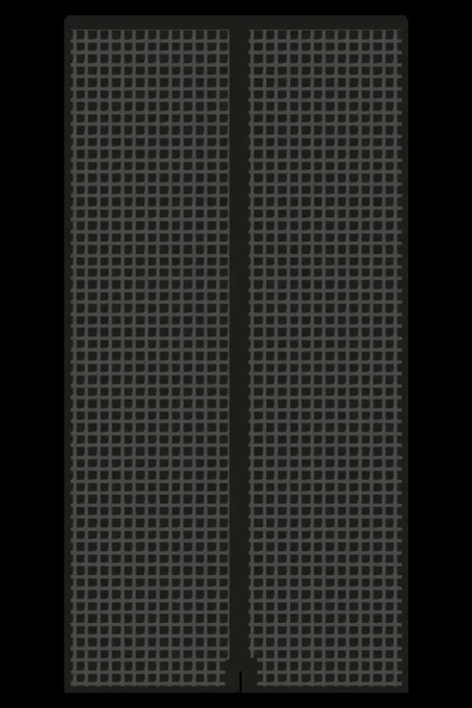 Insektenschutz-Magnetvorhang, 120 x 240 cm, Farbe anthrazit