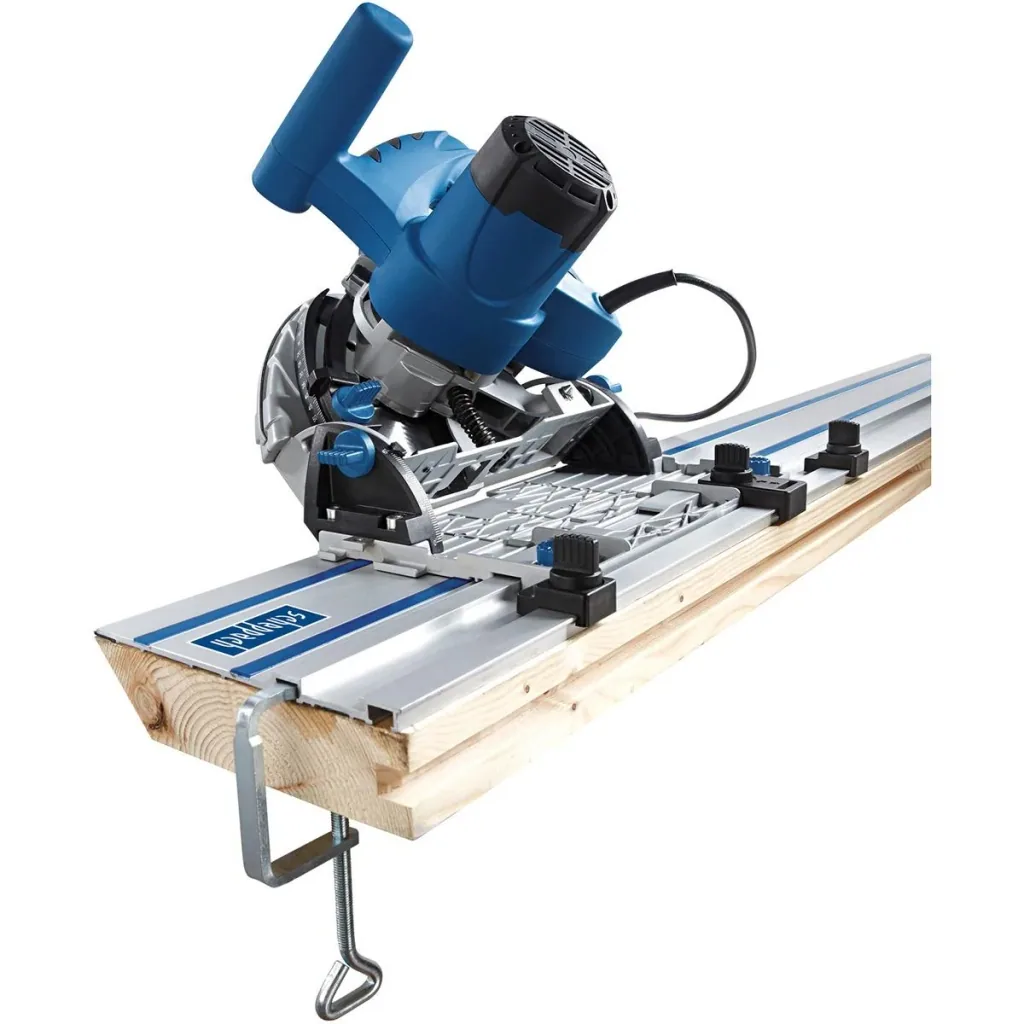 Kappsäge PL55 - 1200W | 160mm | 230-240V - + 140cm | inkl. extra Führung 140cm