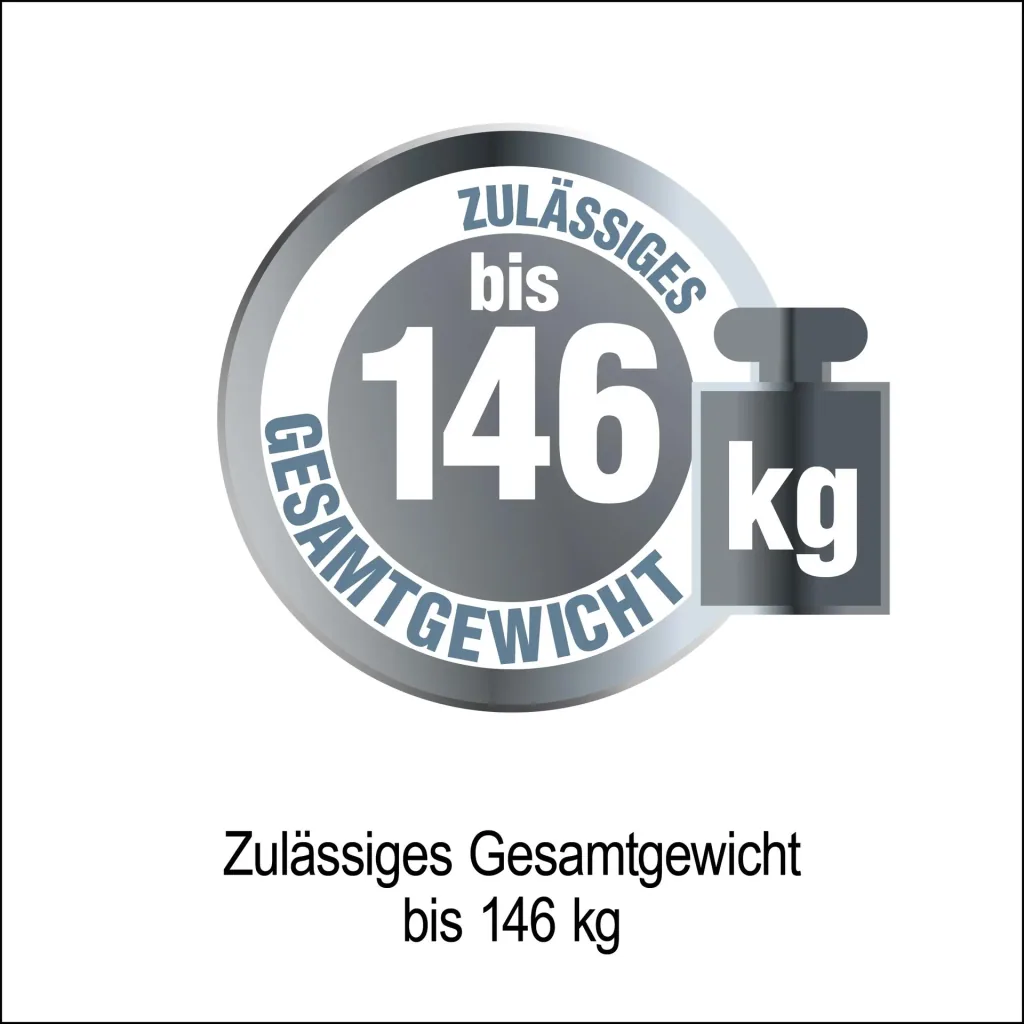 Elektro-Faltroller Speedster Safety Plus 45 km/h 1000 Watt, inkl. Blinkanlage, Gepäckcase und Lithium-Ionen Akku, Schwarz.