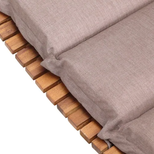 Kissen Saunaliege - Creme gesprenkelt - 183x56x7 cm