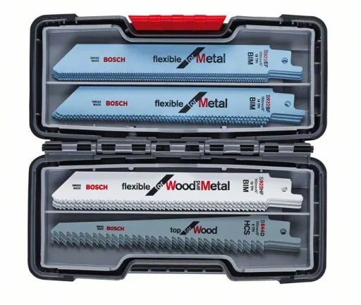 Säbelsägeblatt-Set "Wood and Metal", 20-teilig