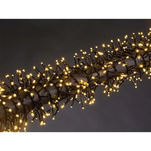 Vellight Weihnachtsbeleuchtung - 12m - 1020 LEDs - Warmweiß - Innen & Außen