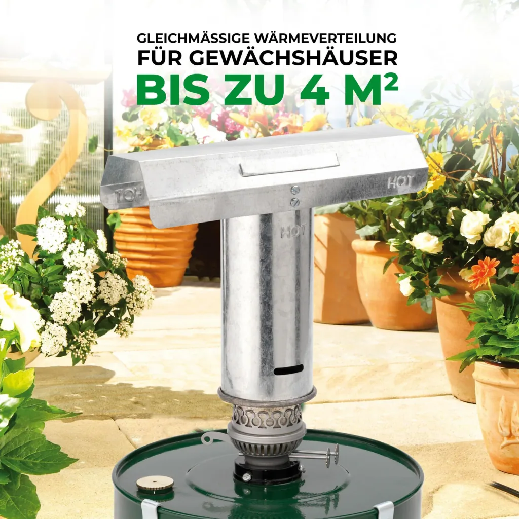 Paraffin-Gewächshaus-Heizung "WARMAX POWER 4", 300 W