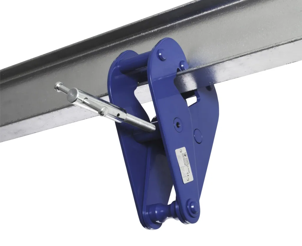 Trägerklemme BK 10, Tragfähigkeit 1000 kg, Greifbereich 75 - 230 mm