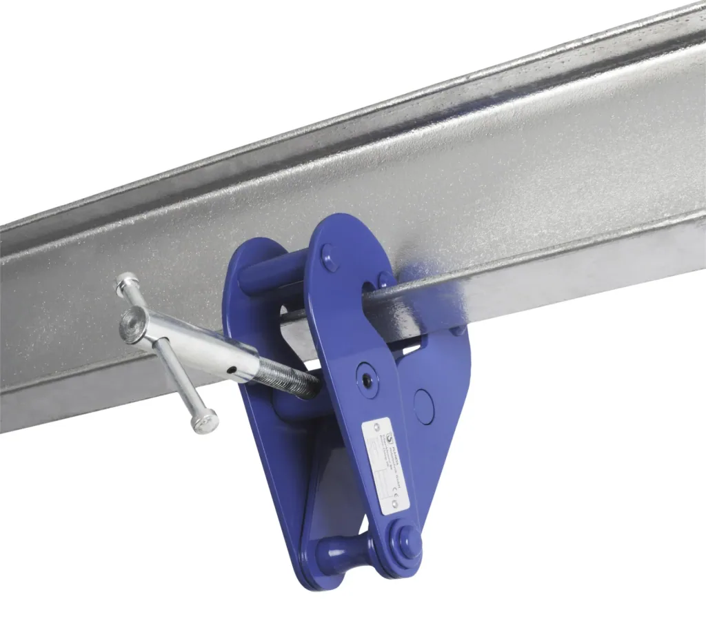 Trägerklemme BK 10, Tragfähigkeit 1000 kg, Greifbereich 75 - 230 mm