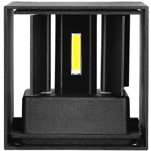 VT-759 LED-Wandleuchte - 5W - 3000K - 700 Lumen - Schwarz
