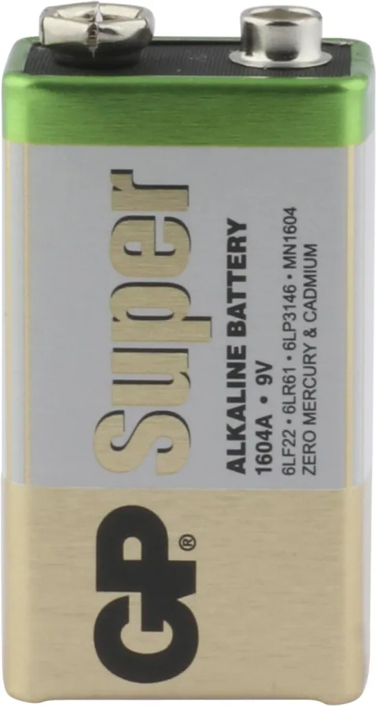 SUPER 9V Block Alkaline Batterie - 8 Stück