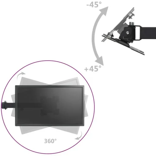 Monitorhalterung 4-armig 13"-23"