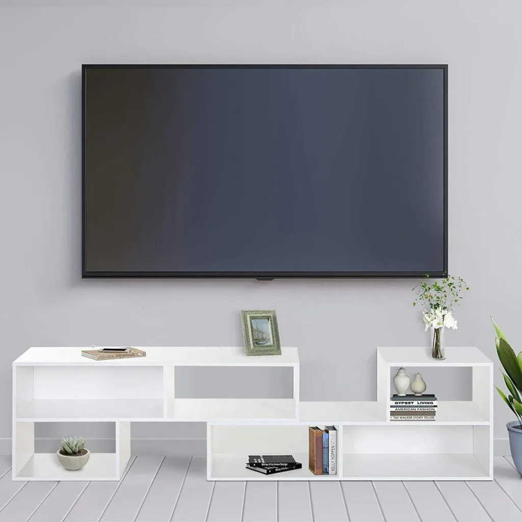 Bücherregal Standregal Aktenregal 2-teilige Regale Büroregal MDF Weiß 120 x 35 x 50 cm