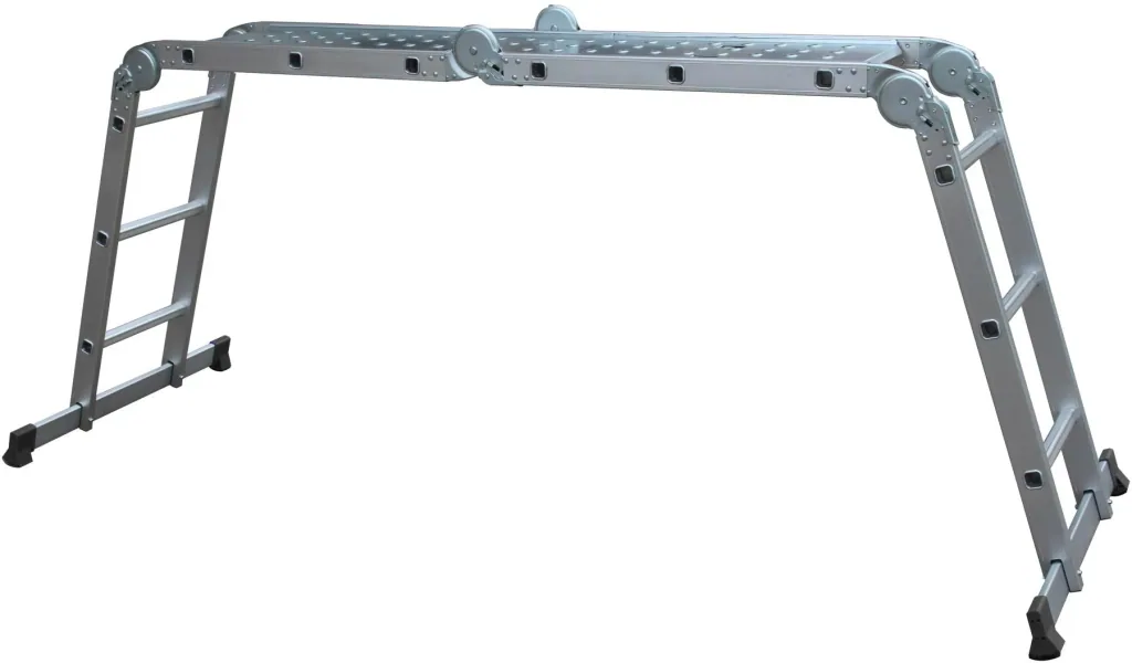 Alu-Vielzweckleiter 4x3 Sprossen 7 in 1