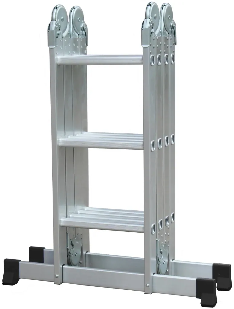 Alu-Vielzweckleiter 4x3 Sprossen 7 in 1